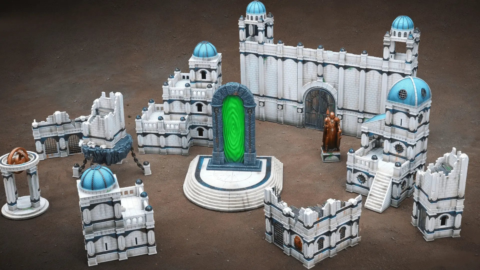 🏛️ DAWNHAMMER BASTION : LE PORTAIL DE L’AUBE - Wargame 3D'Print