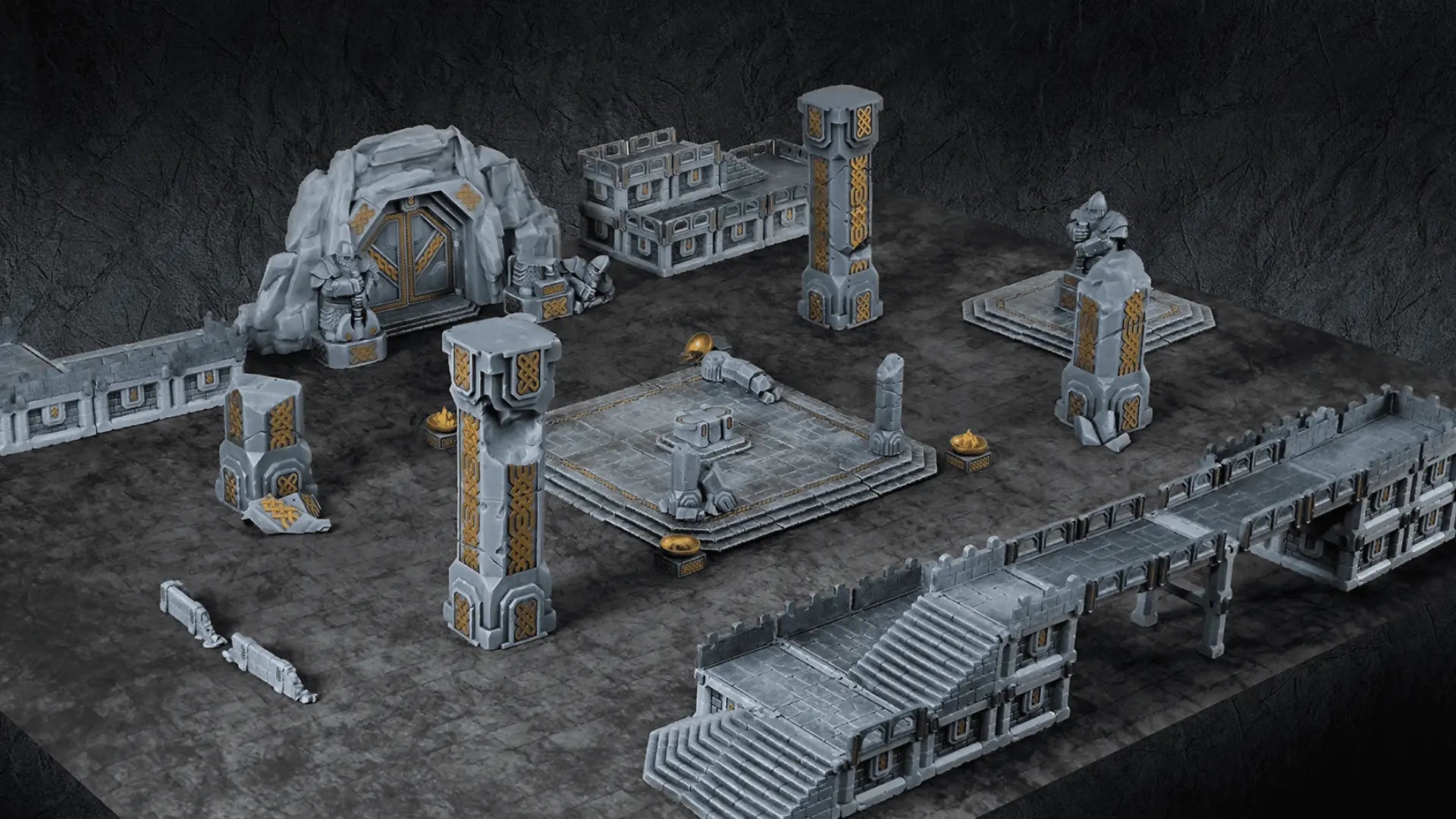 🏔️ KARAK AZGARA : L'HONNEUR DE LA PIERRE - Wargame 3D'Print