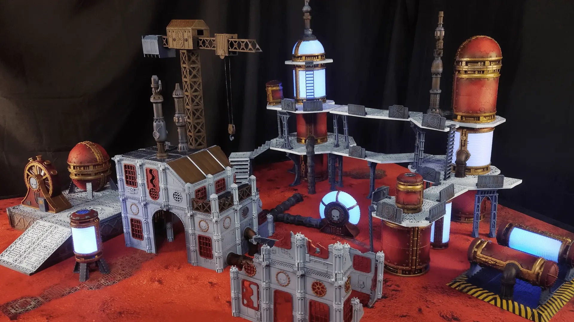 ⚙️ Secteur Gothique Forge of Pavonis - Wargame 3D'Print